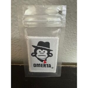 Dime Bags Omerta Monkey Patch Embroidered Hook and Loop Accessory